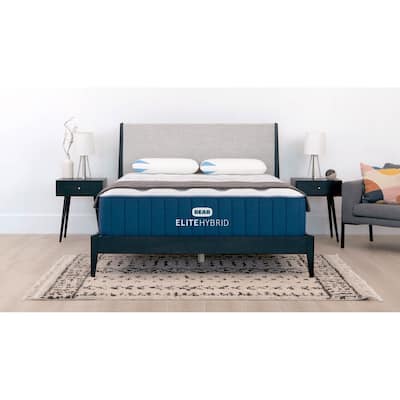 Bear Elite 14" Hybrid Mattress with Zoned Coils and 2 Free Pillows
