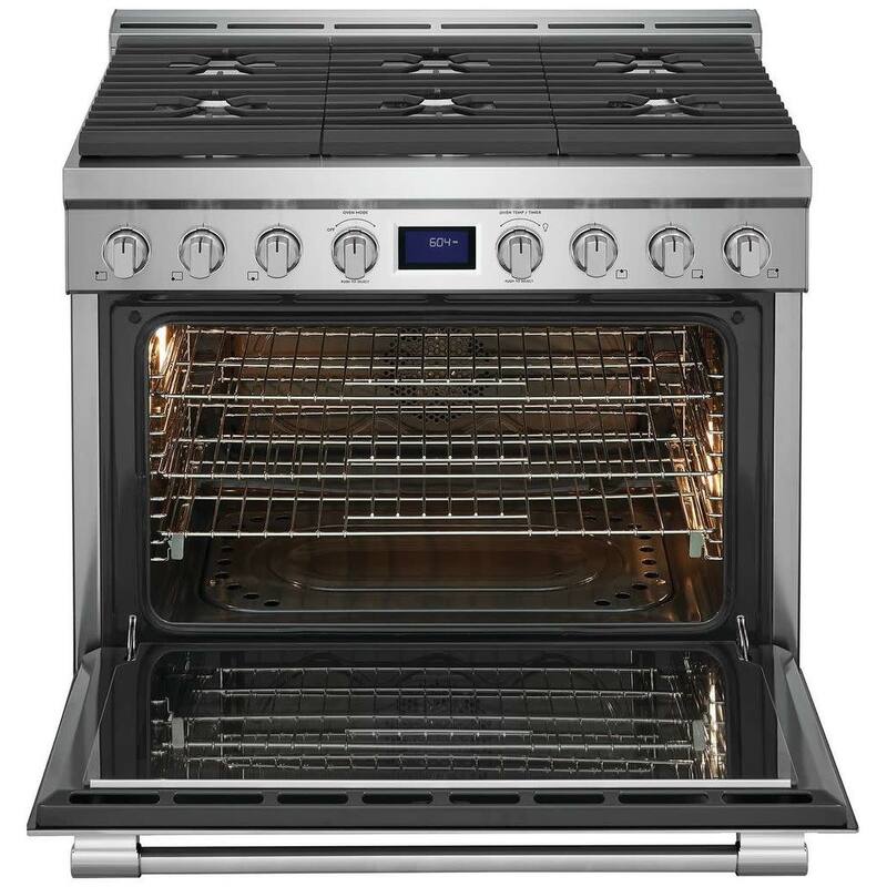 Frigidaire PCFG3670A 36" Wide 4.4 Cu. Ft. Free Standing Gas Range with