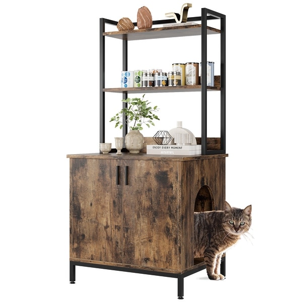 Cat litter box furniture bed bath and beyond discount