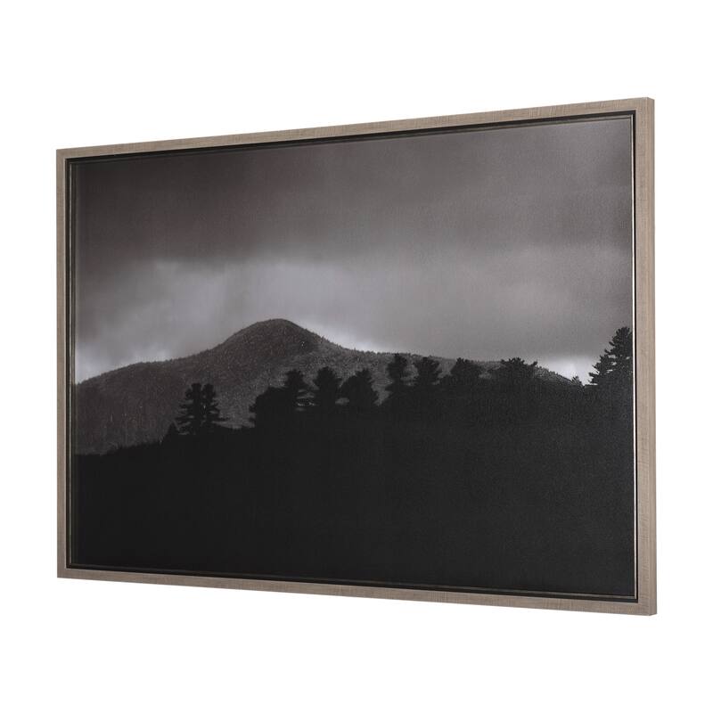 Storm Layers Framed Art Print
