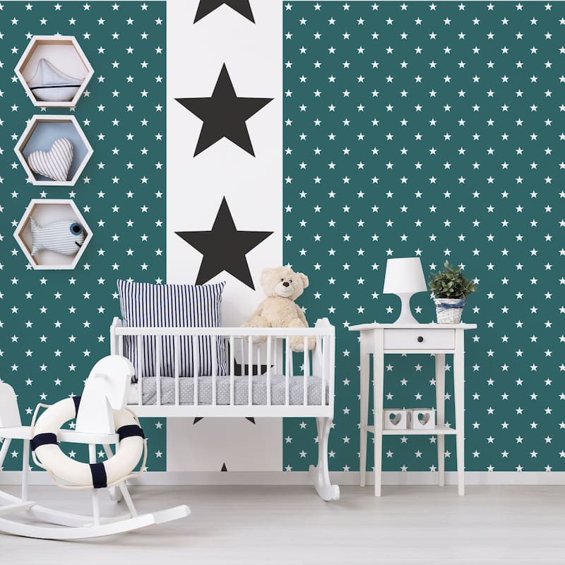 Galerie Wallcoverings Deauville 2 Geometric Star Non-woven Matte Wallpaper Roll
