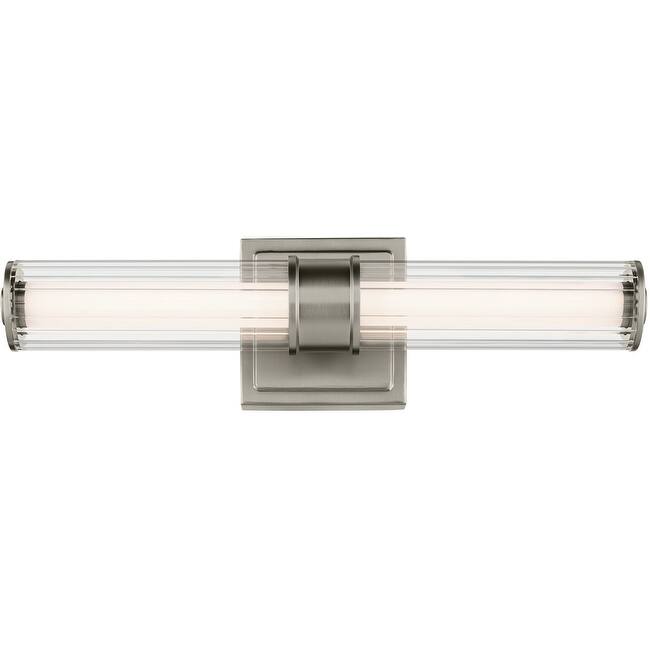 Kichler 55195LED Laurene 2 Light 19" Wide LED Vanity Light with Clear