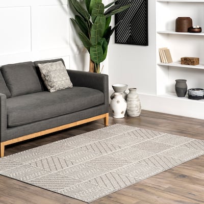 Nuloom Tieve Modern Checkered Area Rug