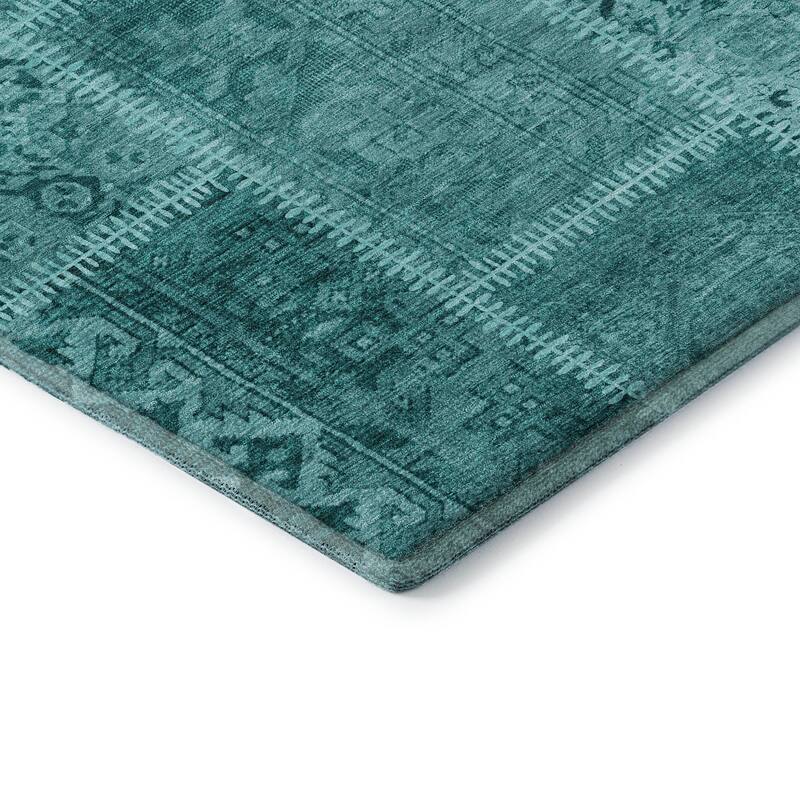 Premium Washable Super Soft Vintage Patchwork Mayfield Rug