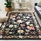 preview thumbnail 3 of 3, SAFAVIEH Handmade Chelsea Rubi French Country Floral Wool Rug