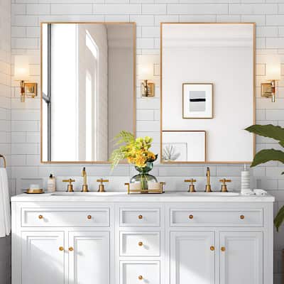 Modern Wall Mirrors for Bathroom Vanity Mirror(Set Of 2) - 36*24