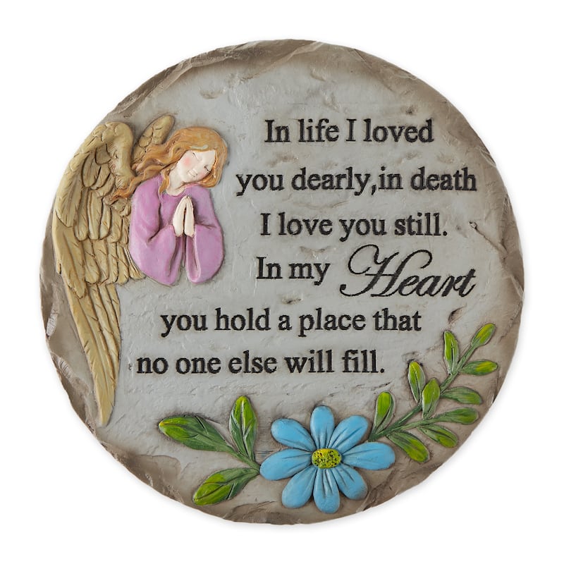Pet Memorial Stepping Stone - In Life I Loved