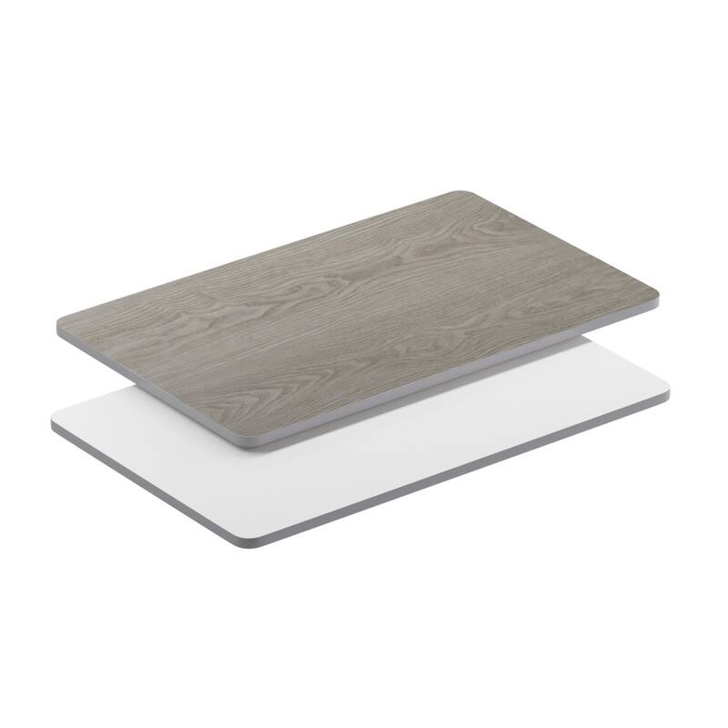30" x 48" Rectangular Table Top with Reversible Laminate Top