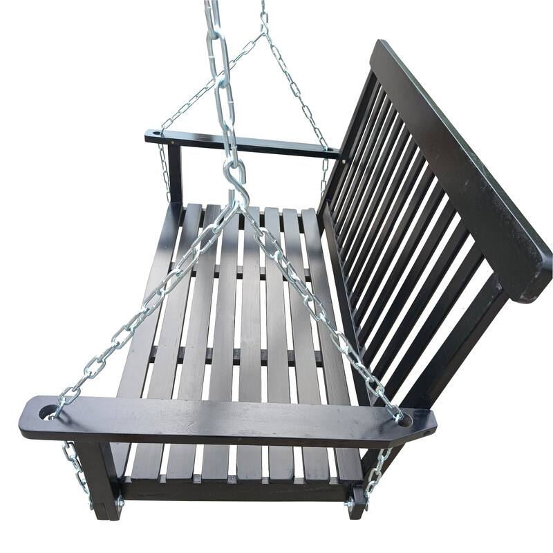 Solid Wood Porch Swing