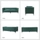 preview thumbnail 16 of 58, HULALA HOME Calymne 84" Modern Square Arms Sofa with Button-Tufted Back