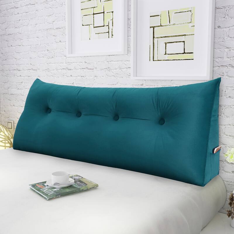 WOWMAX Bed Wedge Bolster Sit Up Reading Pillow Backrest