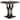 Freda Square 36-inch Pub Height Bistro Bar Table Cappuccino