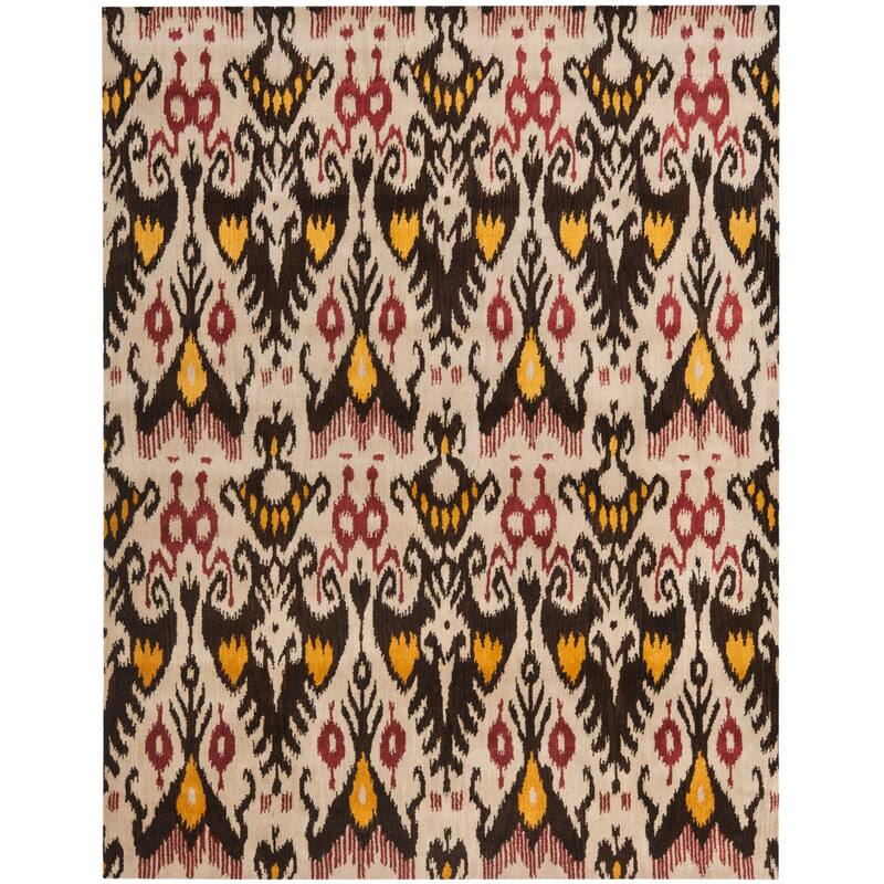 SAFAVIEH Handmade Ikat Maayke Modern Wool Rug