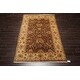 preview thumbnail 2 of 7, Hand Knotted Brown New Zealand Wool Oriental Area Rug(6x9) - 6' 1'' x 9' 5''