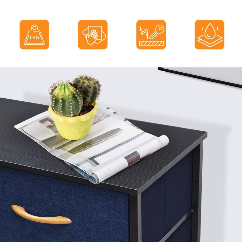 Pellebant 5 Drawers Vertical Storage Tower Organizer