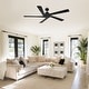 preview thumbnail 14 of 50, WINGBO 64 Inch DC Motor Indoor Ceiling Fan without Lights - N/A