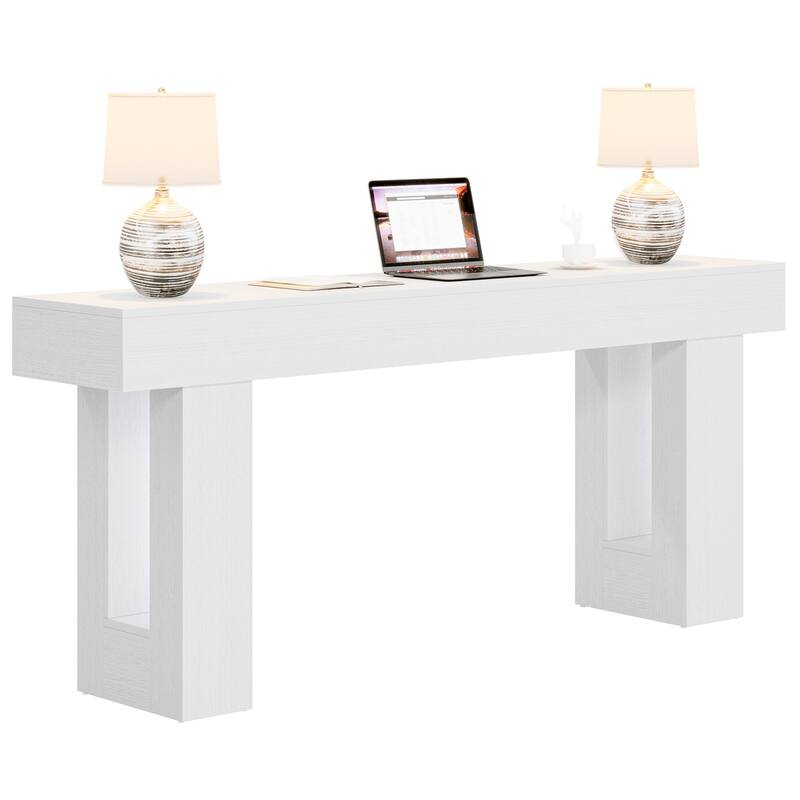 Wooden Console Table, Sofa Table for Behind Couch, Entryway, Hallway Living Room