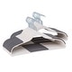 preview thumbnail 35 of 38, Clothes Hangers Plastic Coat Hangers Non-Slip Space-Saving Swivel Hook
