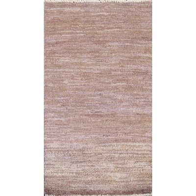Gabbeh Kashkoli Oriental Contemporary Area Rug Handmade Wool Carpet - 2'1" x 3'5"