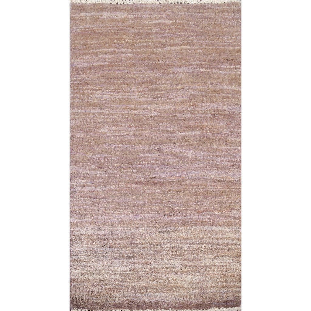 Gabbeh Kashkoli Oriental Contemporary Area Rug Handmade Wool Carpet - 2'1" x 3'5"