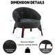 preview thumbnail 10 of 8, XINMICS Modern Accent Chair Upholstered Armchair for Living Room, Bedroom