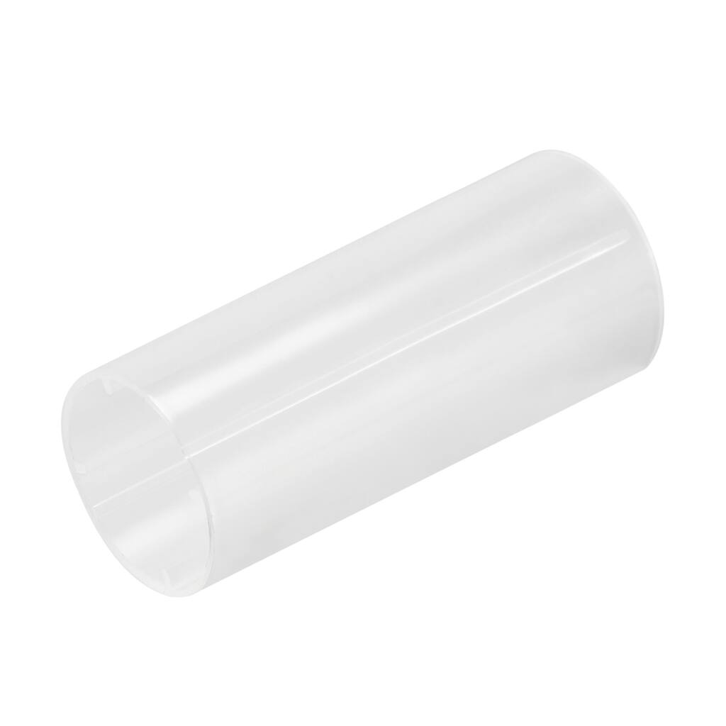 18650 Battery Protective Sleeve Holder Converter for 18650 LED Flashlight 4 Pcs - Clear