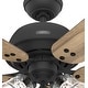 preview thumbnail 12 of 15, Hunter 52" Shady Grove Ceiling Fan with LED Light Kit/ Pull Chain, Standard or Flush Mount - Casual, Transitional