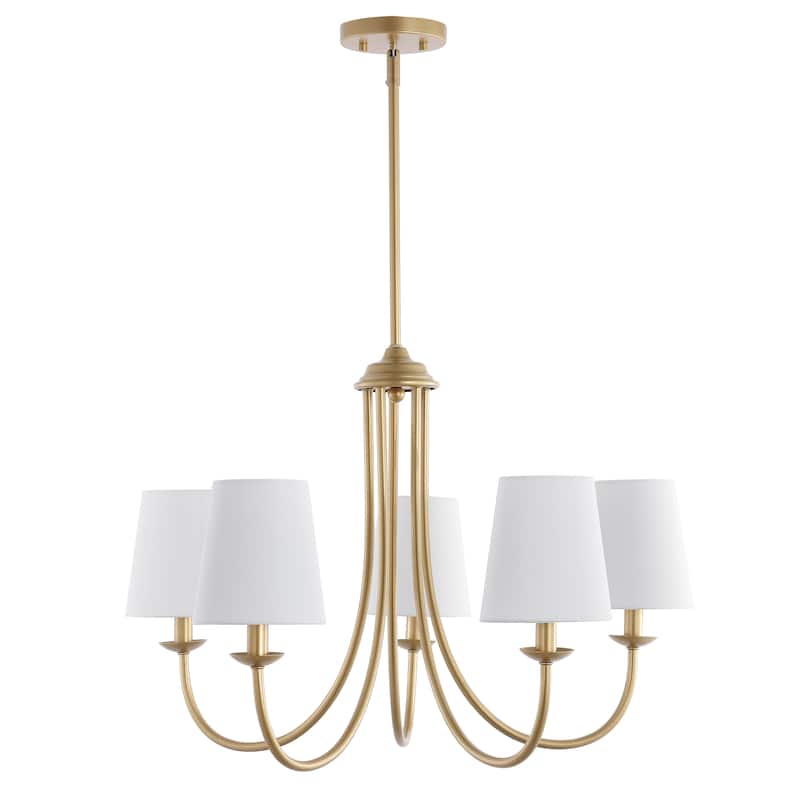 SAFAVIEH Lighting Aletha Chandelier - 26" W x 26" D x 27-57" H