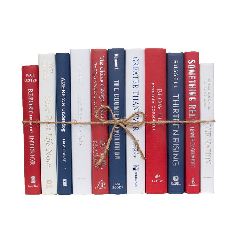 Books Red Decorative Accessories: Americana ColorPak