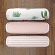 preview thumbnail 4 of 4, Cactus Floral Collection Absorbent Burp Cloths (3 Pack Set) - Pink and Green Boho Watercolor Shabby Chic Desert