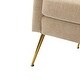 preview thumbnail 31 of 53, Hyperboreüs Upholstery Accent Armchair with Tufted Back by HULALA HOME