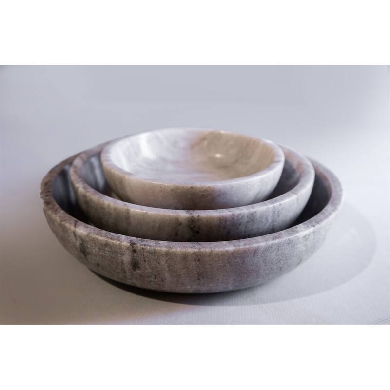 Lg. Brown Galaxy Marble Bowl 10"