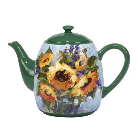 Certified International Sunflower Bouquet 36 oz. Teapot - 36 oz