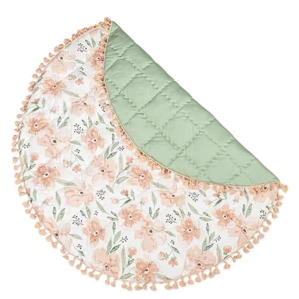 slide 2 of 50, Crane Baby Playmat - 3'x3' Floral