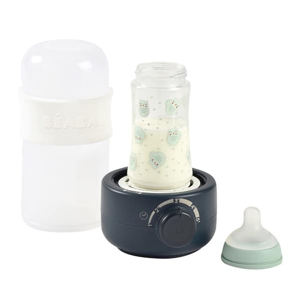 slide 2 of 7, BEABA BabyMilk 3 In 1 Bottle Warmer - Midnight Blue Midnight Blue