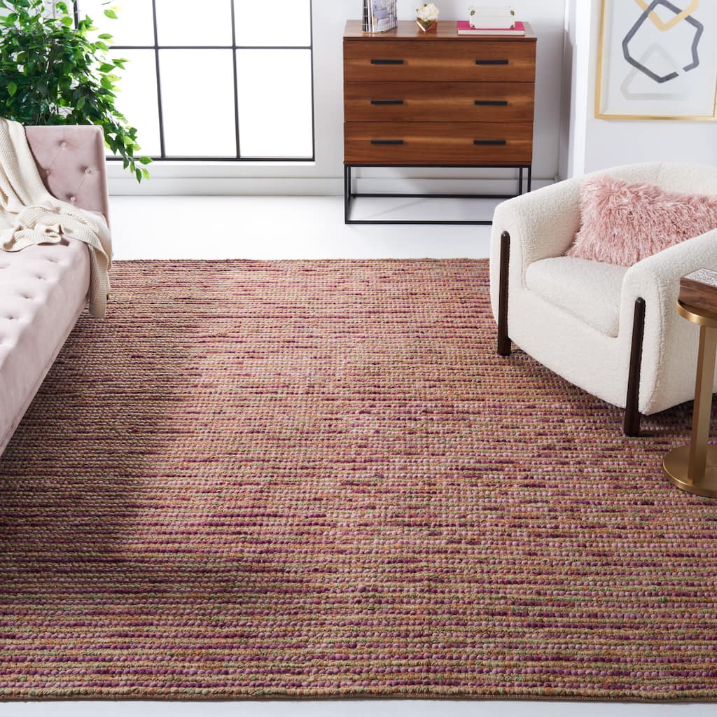 SAFAVIEH Handmade Bohemian Jelisava Jute & Wool Area Rug