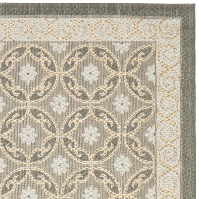 SAFAVIEH Courtyard Vernetta Indoor/ Outdoor Waterproof Patio Backyard Rug