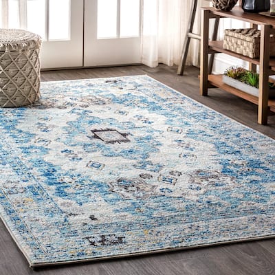JONATHAN Y Traditional Persian Boho Vintage Medallion Area Rug