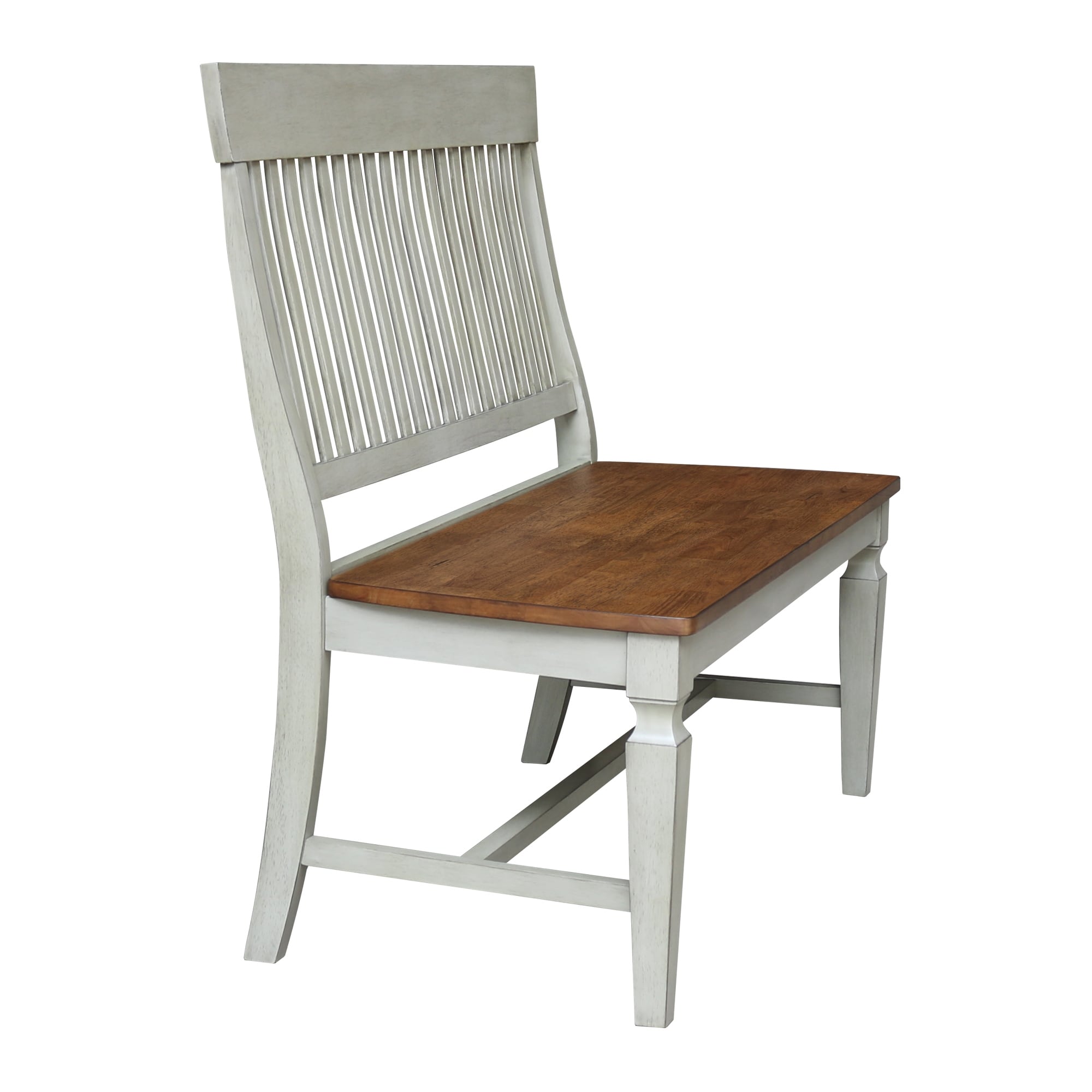 〆3/31 WHITE_WOOD_BENCH #5 Jerimiah Bench (White) Crown Mark Furniture | Furniture Cart
