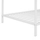 preview thumbnail 13 of 26, Twin Size Metal House Frame Platform Bed with Floor for Kids, Boys and Girls