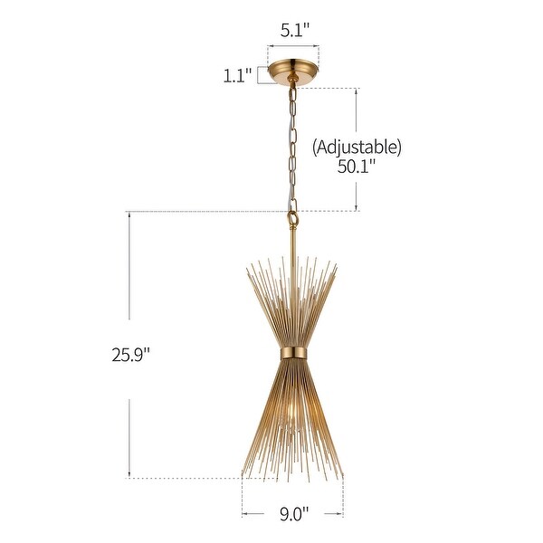 Spike pendant light clearance