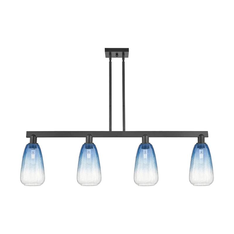Innovations Lighting Urban Downtown - Brookhaven Almond - 4 Light 48" Stem Hung Island Light