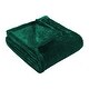 preview thumbnail 6 of 37, Superior Ultra-Soft Plush Fleece Throw and Blanket Full/Queen - Evergreen