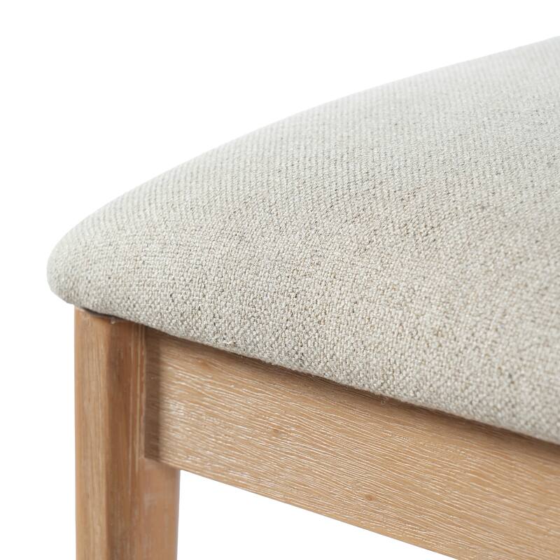 Christopher Knight Home - Clara Modern Wooden Upholstered Counter Stool