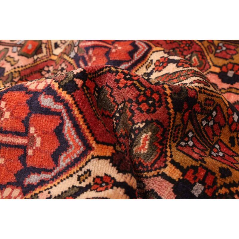 ECARPETGALLERY Hand-knotted Kayseri Vintage Dark Copper Wool Rug - 4'10 x 6'8