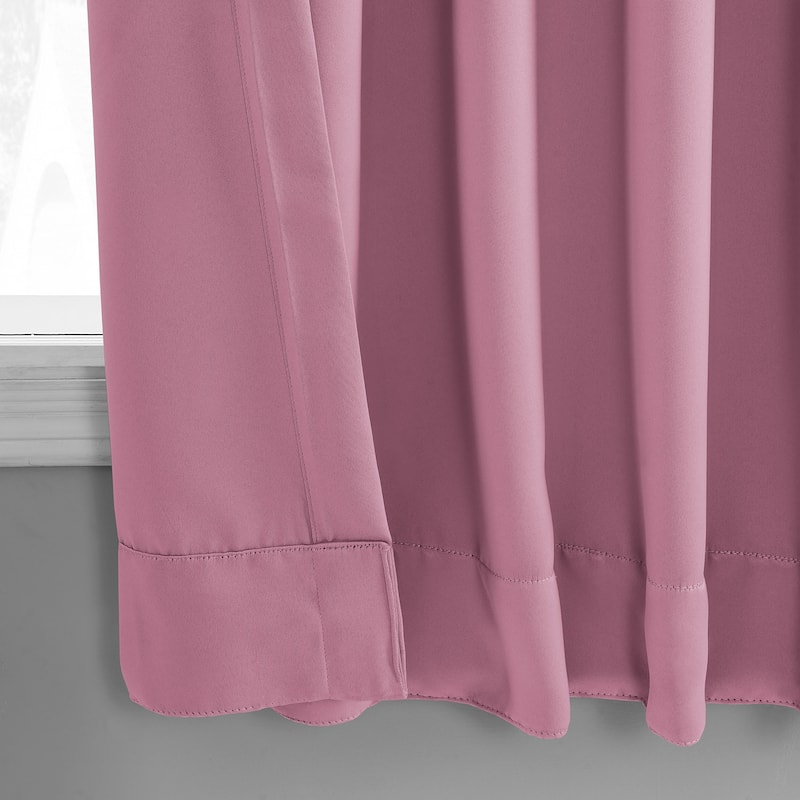 Exclusive Fabrics Room Darkening Curtain Panel Pair 63 inches (2 Panels) - 50 x 63