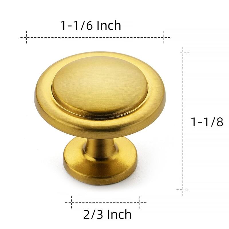 30 Pack 1-1/4 inch Kitchen Drawer Pulls