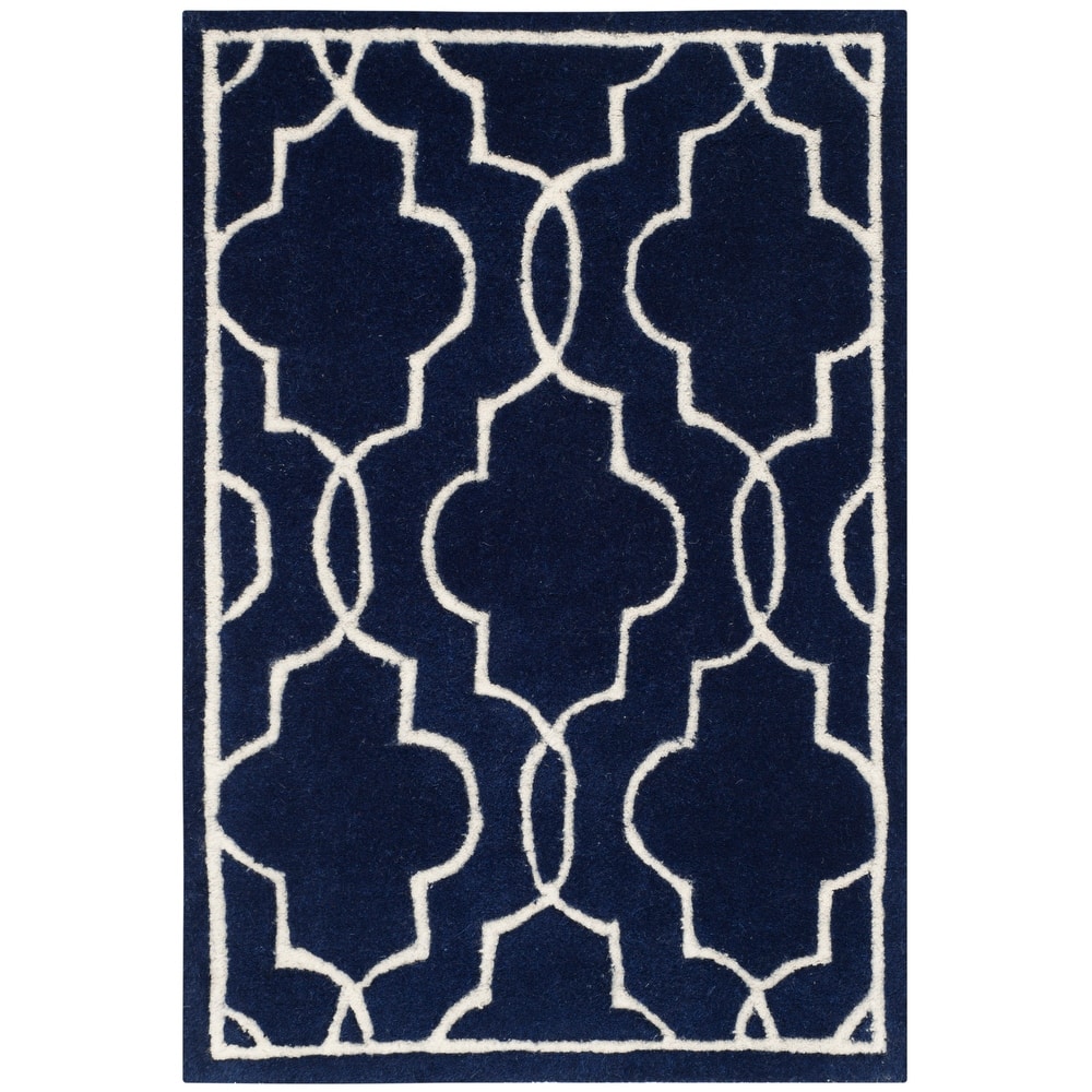 SAFAVIEH Handmade Chatham Nazzarena Modern Moroccan Wool Rug