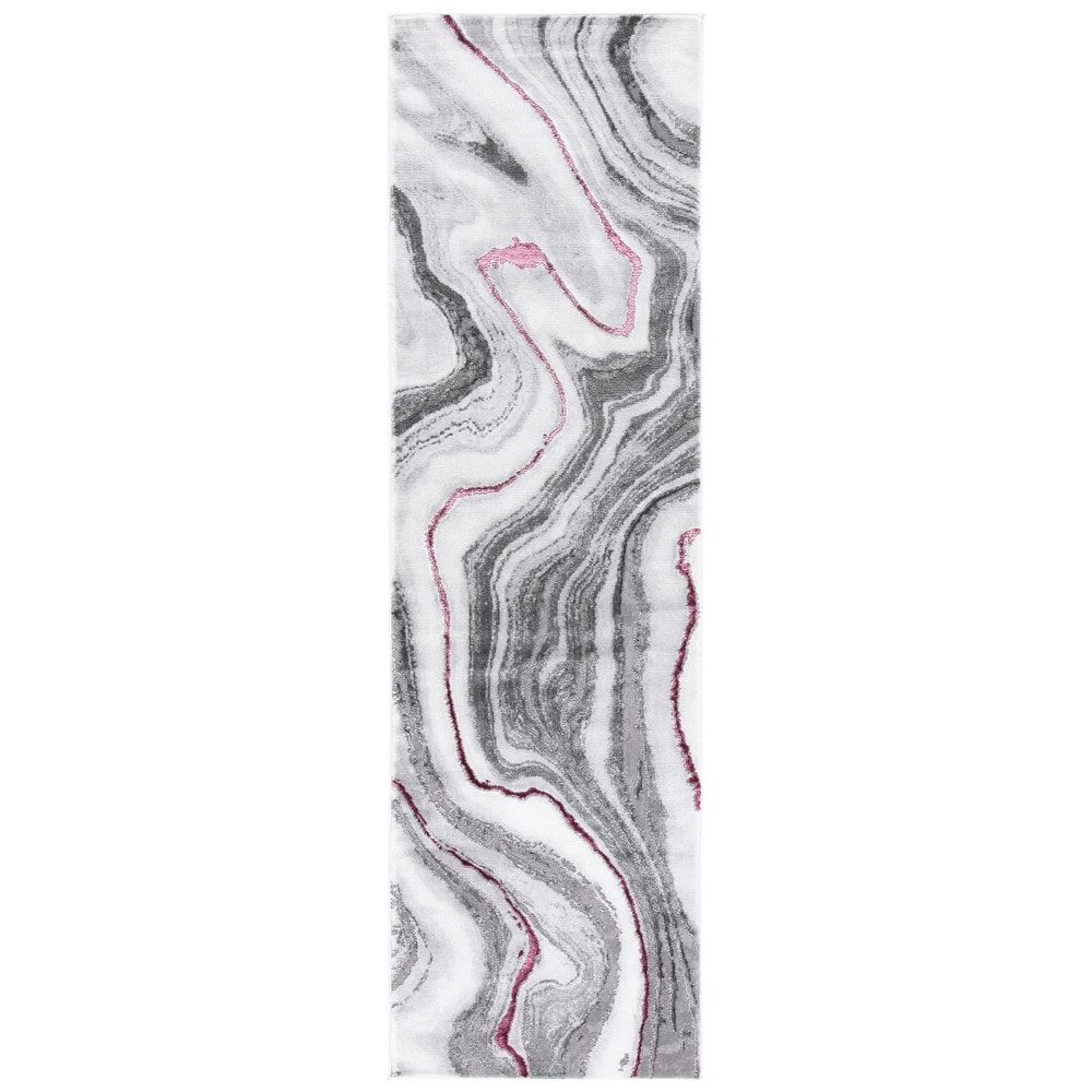 SAFAVIEH Craft Elvyra Modern Abstract Marble Pattern Rug