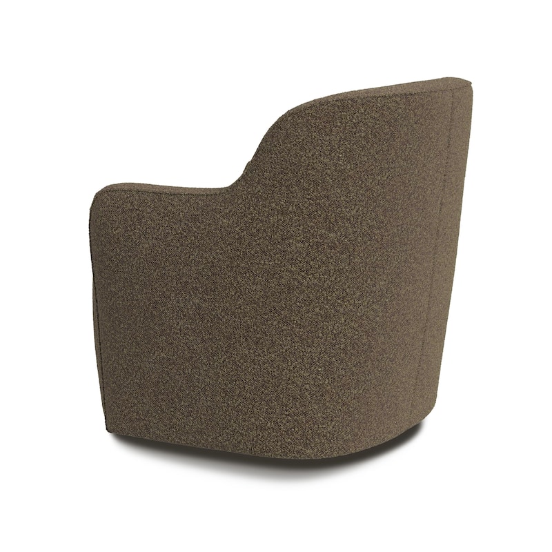 HomePop Upholstered Swivel Accent Chair